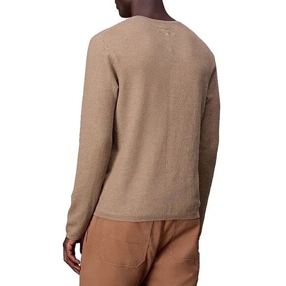 rag & Bone Bennet Wool Crewneck Sweater in Desert - Picture 3 of 7